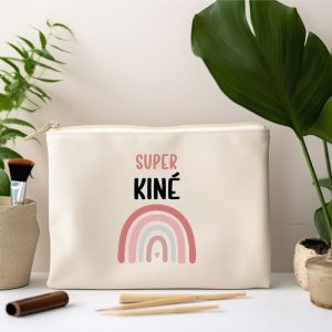pochette super kiné arc-en-ciel femme