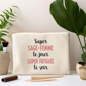 pochette super sage-femme soir super fatiguee soir