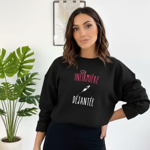 pull infirmière déjantée