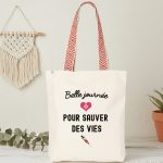 sac infirmière belle journée pour sauver des vies