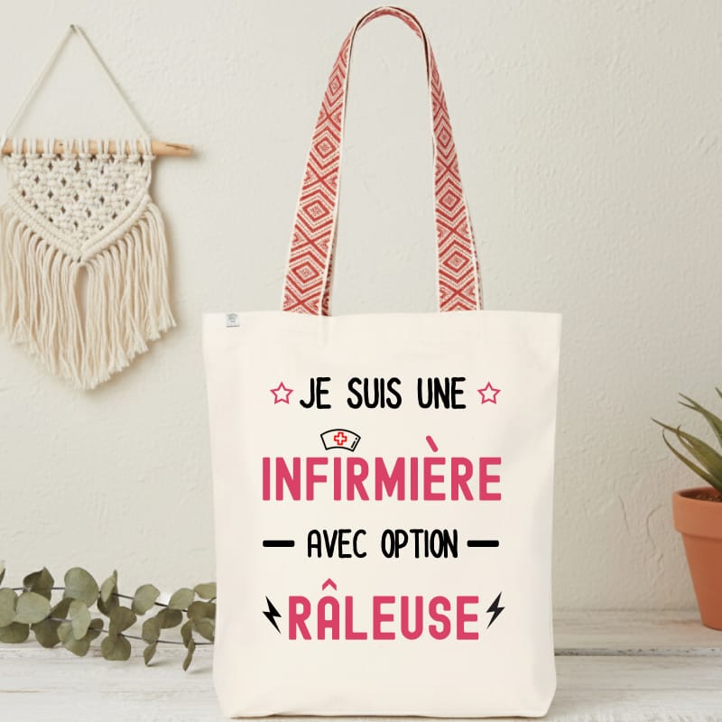 sac infirmière râleuse