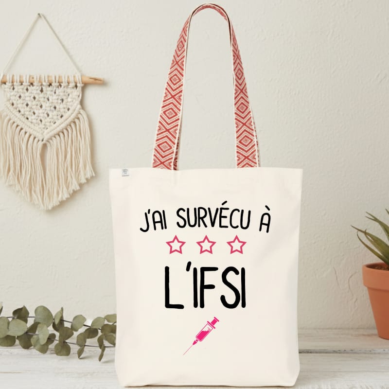 sac infirmière j'ai survécu à l'IFSI