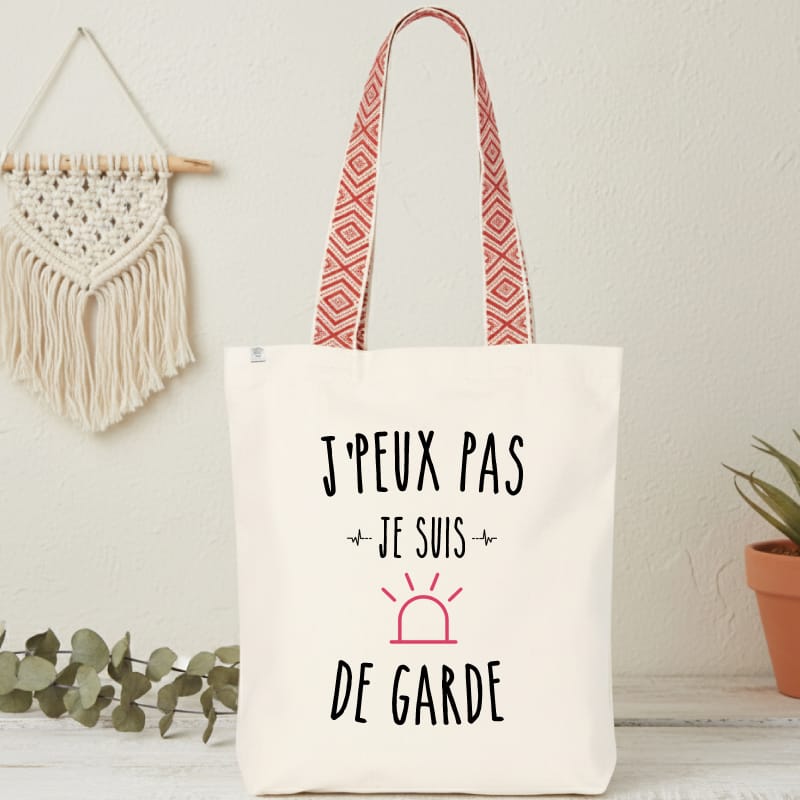 sac je peux pas je suis de garde