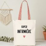 sac super infirmière cœur