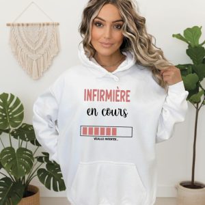 Sweat infirmière en cours veuillez patienter