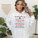 Sweat pas facile princesse infirmière
