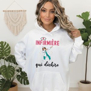 Sweat infirmière qui déchire dab