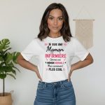 t-shirt maman infirmière comme une maman normale