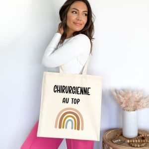 Tote bag chirurgienne au top boho femme