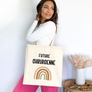 Tote bag future chirurgienne boho femme