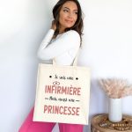 tote bag infirmière princesse