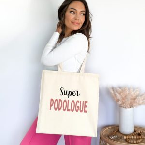 Tote bag super podologue femme