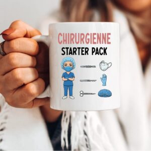 Mug Chirurgienne starter pack femme