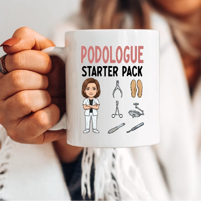 Mug Podologue starter pack femme