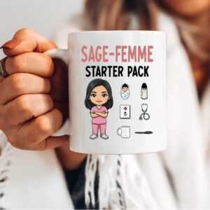 Mug sage-femme starter pack