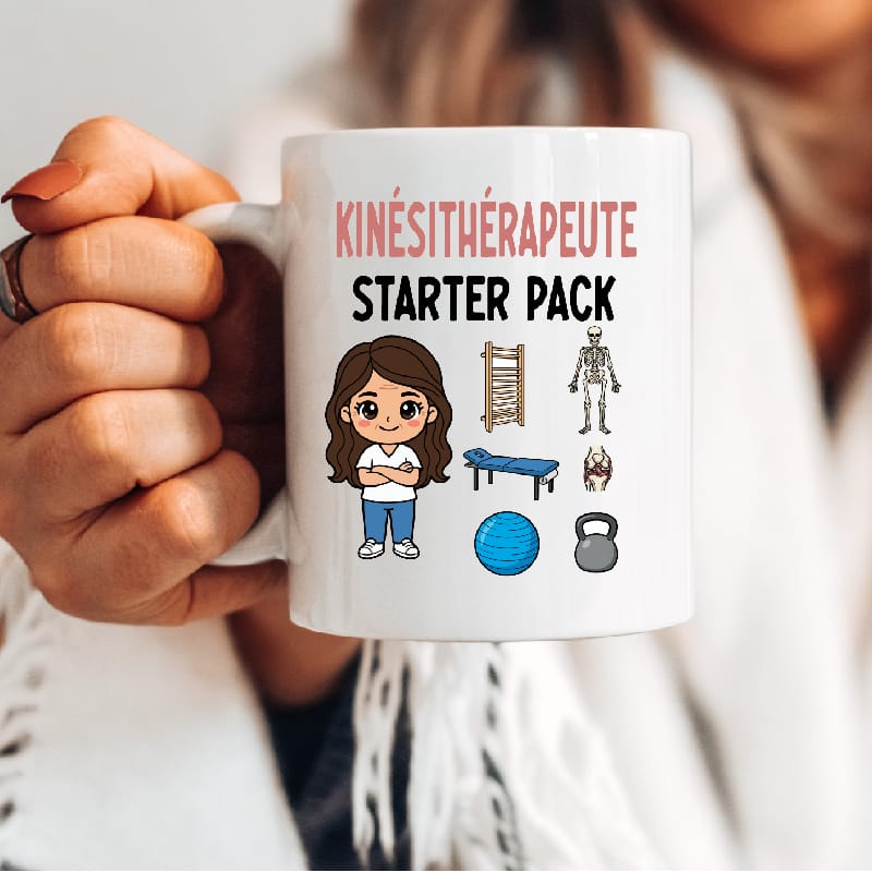 Mug kiné femme starter pack
