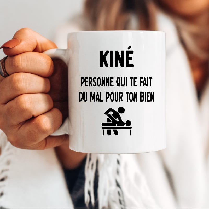 Mug kiné personne qui te fait du mal pour ton bien
